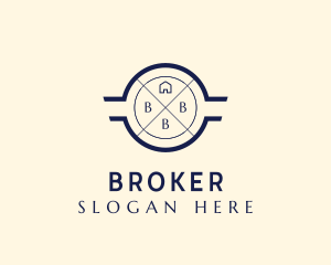 Real Estate Broker logo design