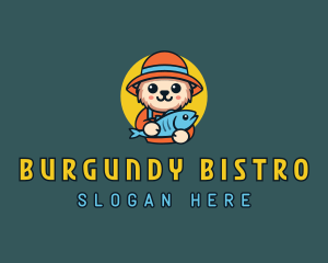 Fisherman Bear Dining logo design