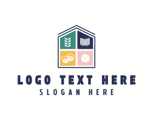 School - Children Learning Daycare logo design