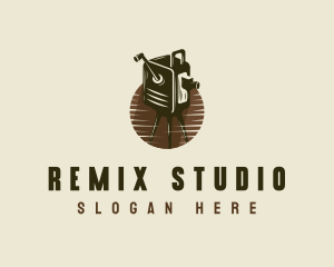 Camera Studio Production logo design