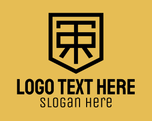 Procurement - T & R Monogram Emblem logo design