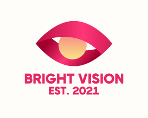Pupil - Eye Clinic 3D logo design