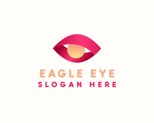 Eye Clinic 3D logo design