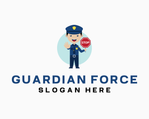 Police - Police Traffic Enforcer logo design