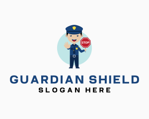Policeman - Police Cop Officer logo design
