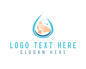 Wash - Hand Cleaning Sanitizer logo design