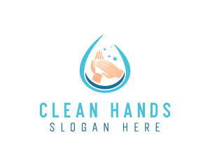 Hand Cleaning Sanitizer logo design