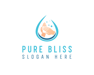 Hand Cleaning Sanitizer logo design