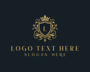 Boutique - Royal Shield Wedding Event logo design