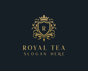 Royal Shield Wedding Event logo design