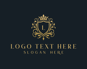 Royal Shield Wedding Event Logo