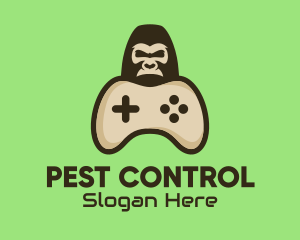 Gorilla Game Control logo design