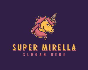 Mythical Unicorn  Logo