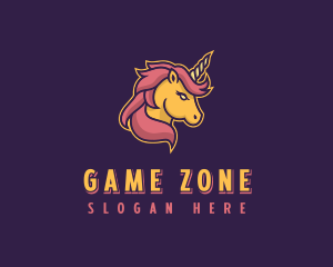 Mythical Unicorn  logo design