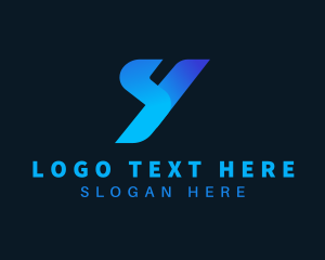 Letter Y - Tech Programmer Software logo design