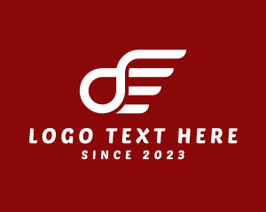 Letter D - Wings Letter D logo design
