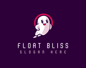 Confident Hovering Ghost logo design