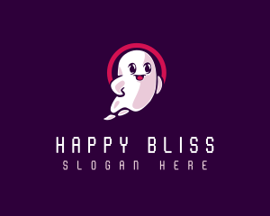 Confident Hovering Ghost logo design