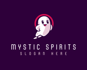 Confident Hovering Ghost logo design