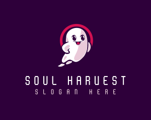 Confident Hovering Ghost logo design