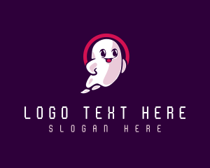 Confident Hovering Ghost Logo