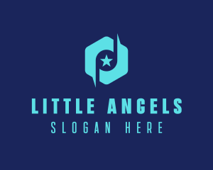 Star Note Hexagon logo design