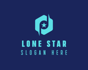 Star Note Hexagon logo design