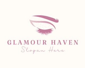 Salon - Eyelash & Eyebrow Salon logo design