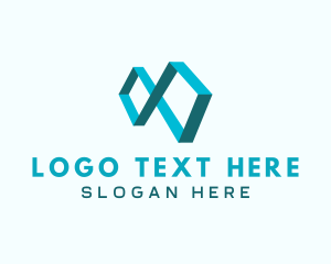 Loop - Infinity App Technology logo design