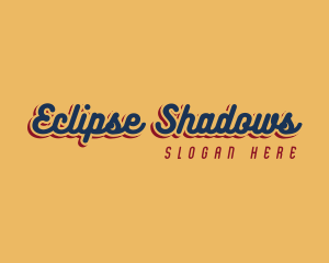 Shadow - Retro Shadow Business logo design