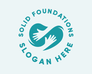 Social Service - Charity Foundation Hand logo design