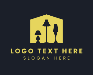 Furnishing - House Lamp Lighting logo design