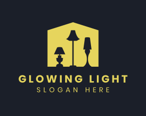 Lamp - House Lamp Lighting logo design