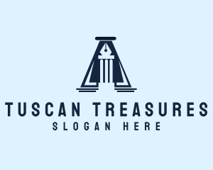 Tuscan - Pen Pillar Pencil Publishing logo design