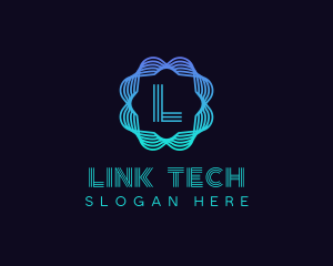 Gradient Laboratory Digital logo design