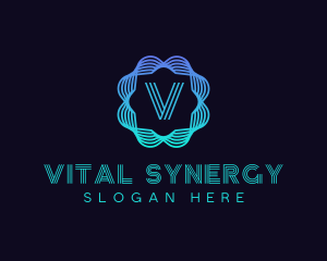 Synergy - Gradient Laboratory Digital logo design