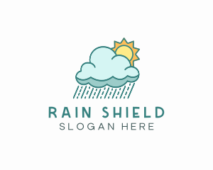 Rain Cloud Sun logo design