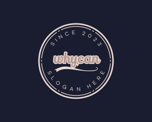 Genuine - Clothing Hipster Business logo design