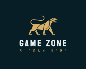 Feline - Jaguar Wildlife Safari logo design