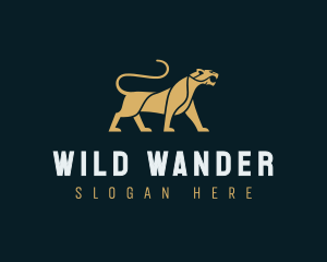 Jaguar Wildlife Safari logo design