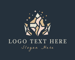 Jeweler - Precious Crystal Gem logo design