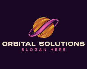 Software Sphere Orbit logo design