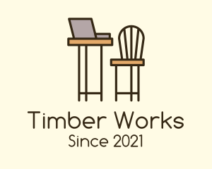 Working Space Furniture logo design