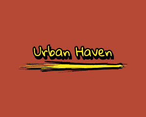 Urban Bright Graffiti logo design