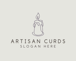 Scented Candle Maker logo design