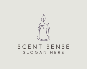 Scented Candle Maker logo design