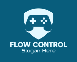 Gaming Shield Controller logo design