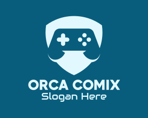 Console - Gaming Shield Controller logo design