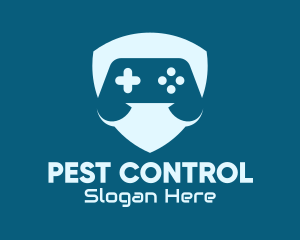 Gaming Shield Controller logo design