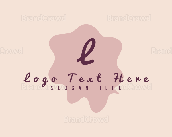 Feminine Watercolor Boutique Logo